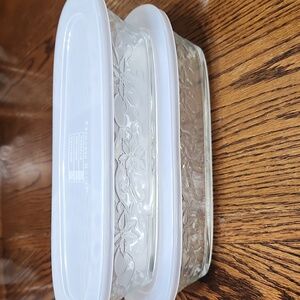 2 Crystal Dishes By Princess House #5395